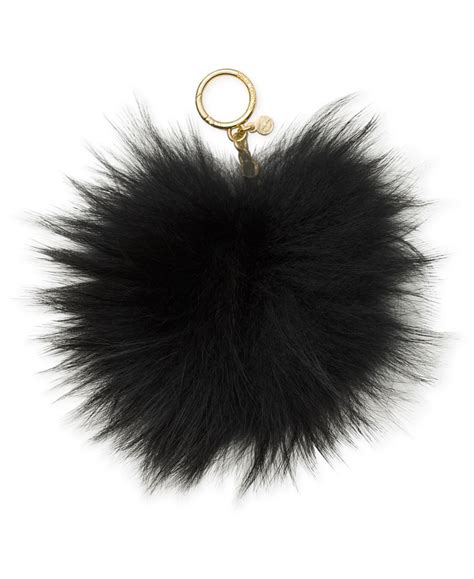 michael kors fur pom pom charm|More.